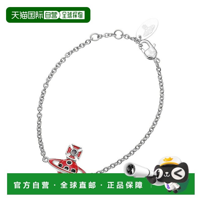 日本直邮Vivienne Westwood 手链 银色 女款 6102024f 02p619 p61