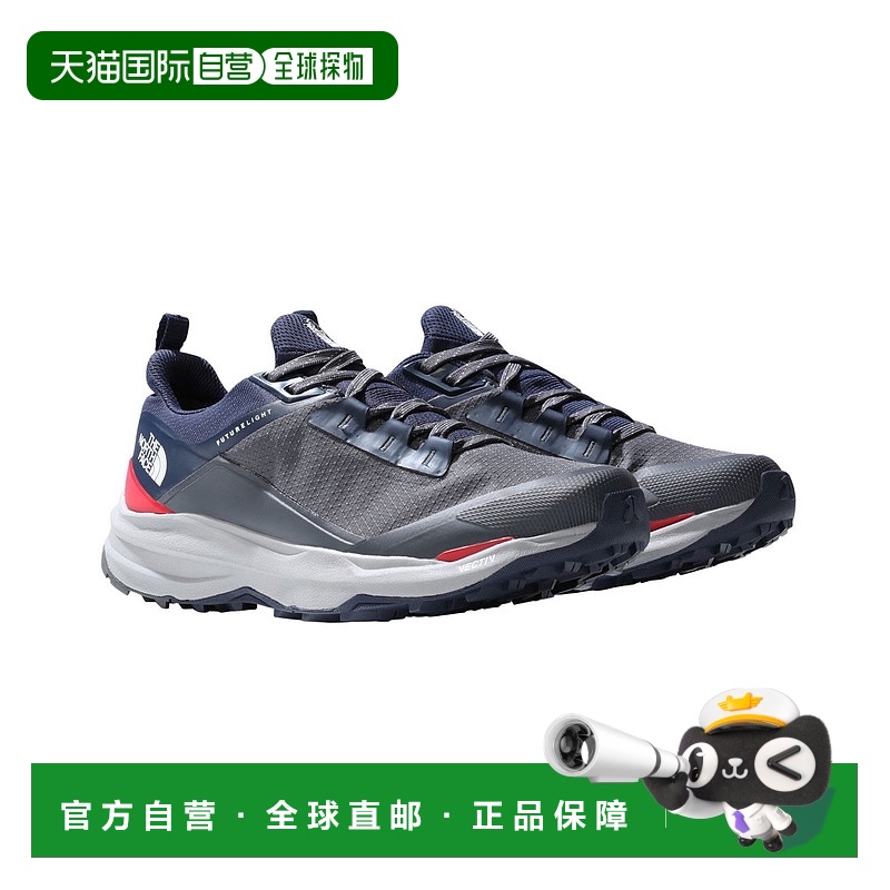 自营 The North Face Veciv Exploris 2 Futurelight男式灰色跑步