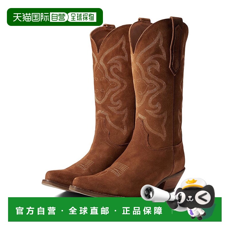 1h可退 【美国直邮】Dingo Out West 女士时装靴 舒适真皮靴子 经