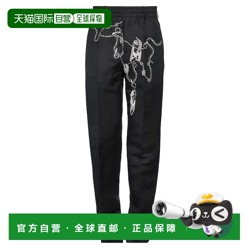 1h可退 香港直邮潮奢 Burberry 巴宝莉 男士 休闲长裤 blue蓝色