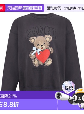 香港直邮Ganni 圆领卫衣 A1060027长袖