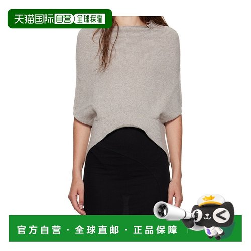 1h可退 香港直邮Rick Owens 罗纹毛衣 RP02E4681WSBR
