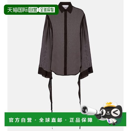 1h可退 香港直邮The Frankie Shop 女士 Verlin 雪纺衬衫