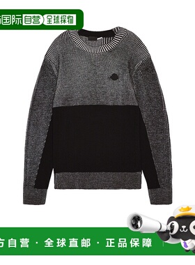 1h可退 香港直邮潮奢 Moncler 盟可睐 男士 圆领毛衣 9C00003M113