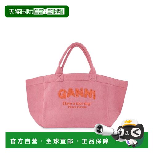 香港直邮GANNI 女士手提包 C208002912X AW2026 粉红色