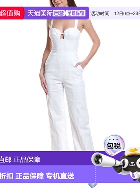 自营Black Halo Sorelle Jumpsuit - white 美国奥莱直发