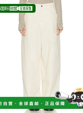 1h可退 香港直邮潮奢 Lemaire 女士 阔腿牛仔长裤 PA1224LD1066