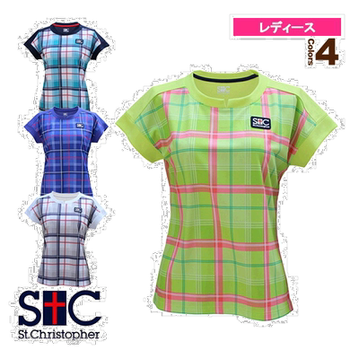 日本直邮St. Christopher 网球羽毛球服女 衬衫 女 STC-BCW2311