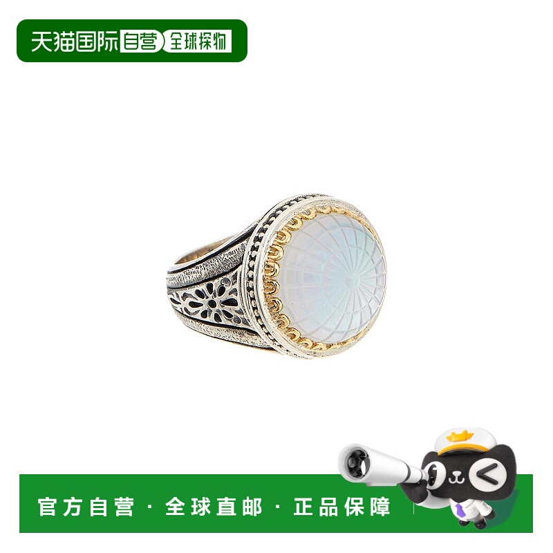 自营Konstantino Silver & 18K Doublet Ring - pattern 美国奥莱