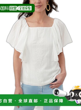 自营Trina Turk 好莱坞上衣 - 白色 女装性感美国直发奥莱