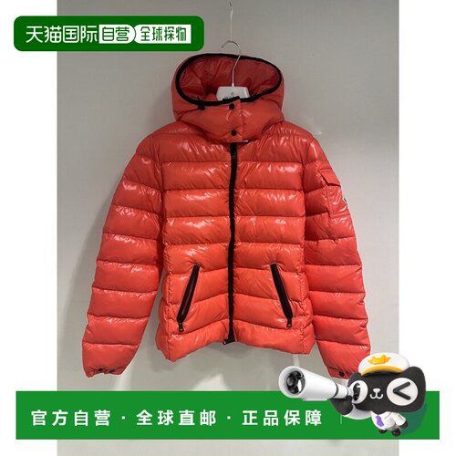 香港直邮MONCLER 女士外套 1A0001668950412 AW2024 红色 长袖连