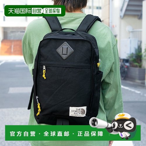 日本直邮THE NORTH FACE 女士尼龙背包黑色 BERKELEY DAYPACK 25L