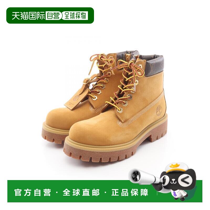 日本直邮中古LV路易威登男S级99新棕色牛皮鞋厚底靴BOOTS
