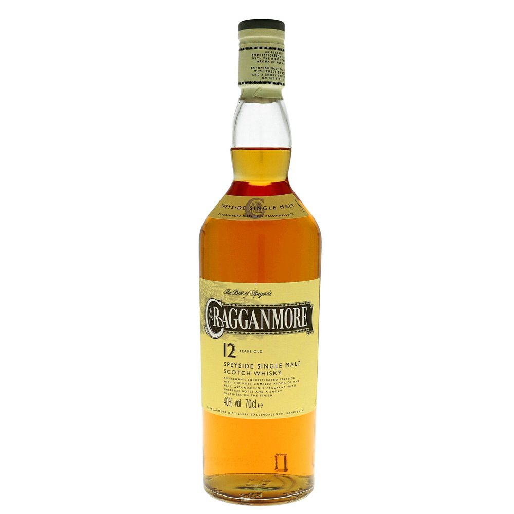 欧洲直邮cragganmore克拉格摩尔威士忌12年40%vol700ml英国礼盒装