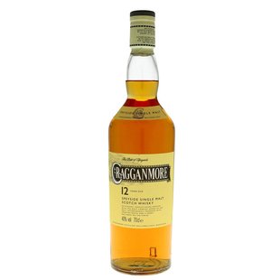 欧洲直邮cragganmore克拉格摩尔威士忌12年40%vol700ml英国礼盒装