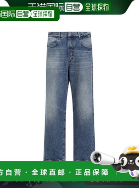 香港直邮GIVENCHY 男士牛仔裤 BM51E35Y99415 SS2025 蓝色 REGULA