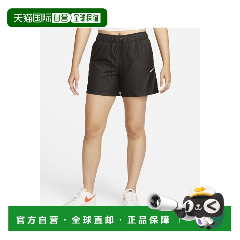 韩国直邮NIKE 女士短裤 DM6761-010 ASW NSW ESNTL RPL WVN MR SHR