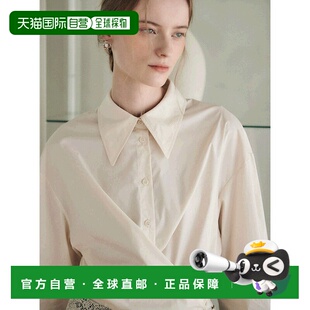 韩国直邮LOEUVRE正品 女衬衫301192673Cross Cropped shirts SW1SB