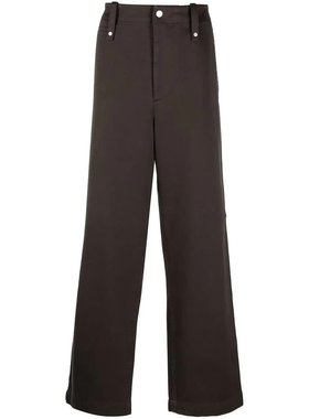 BURBERRY 男士休闲裤 8076645B7326-0 SS2024 绿色 PANTALONI