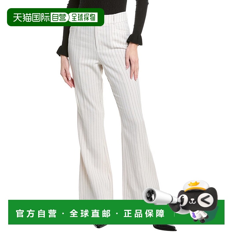 自营PAIGE Hampshire Linen-Blend Pant - white 美国奥莱直发