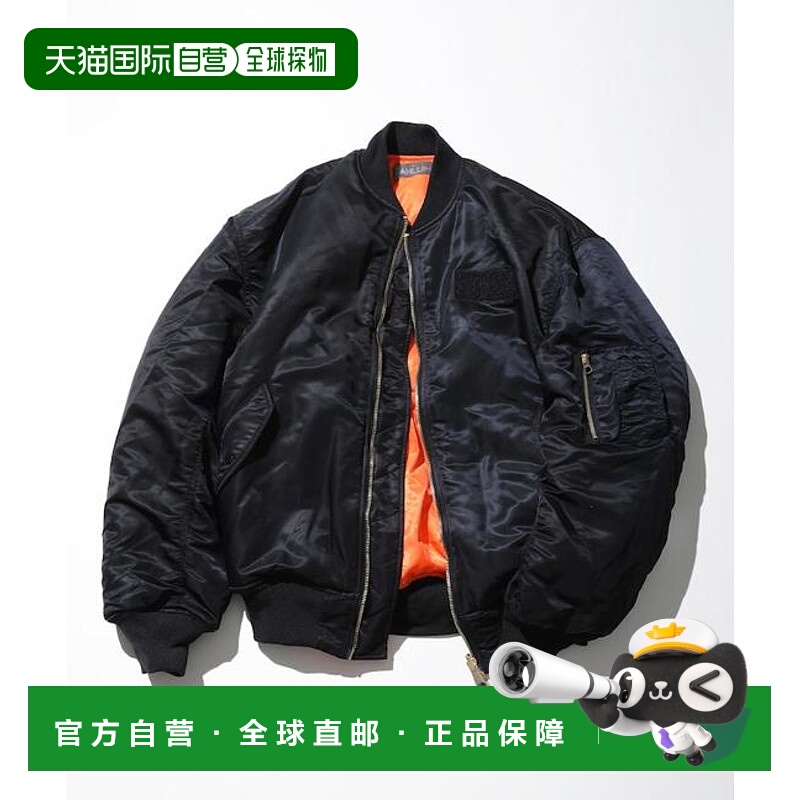 1h可退 日本直邮官方授权 CAHLUMN 杂志口袋尼龙斜纹飞行夹克“MA