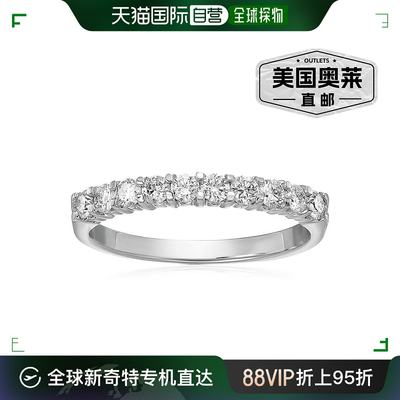 vir jewels1/2 克拉 I1-I2 钻石结婚戒指 14K 白金或黄金爪形戒指