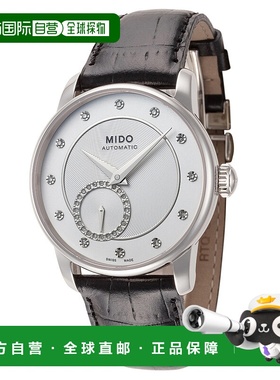 自营 mido/美度 Baroncelli II 女士35 毫米自动腕表 黑色 美国奥