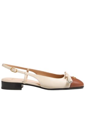 VALENTINO 女士凉鞋 WS0MH0DDTAHA SS2025 花色 圆头低跟凉鞋