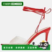 Red Rossi 自营Gianvito Pvc Poppy And Sandals Leather Skye