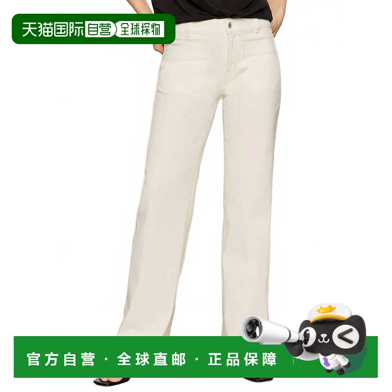 自营sanctuaryMarine Full Length Pants In White - white 美国