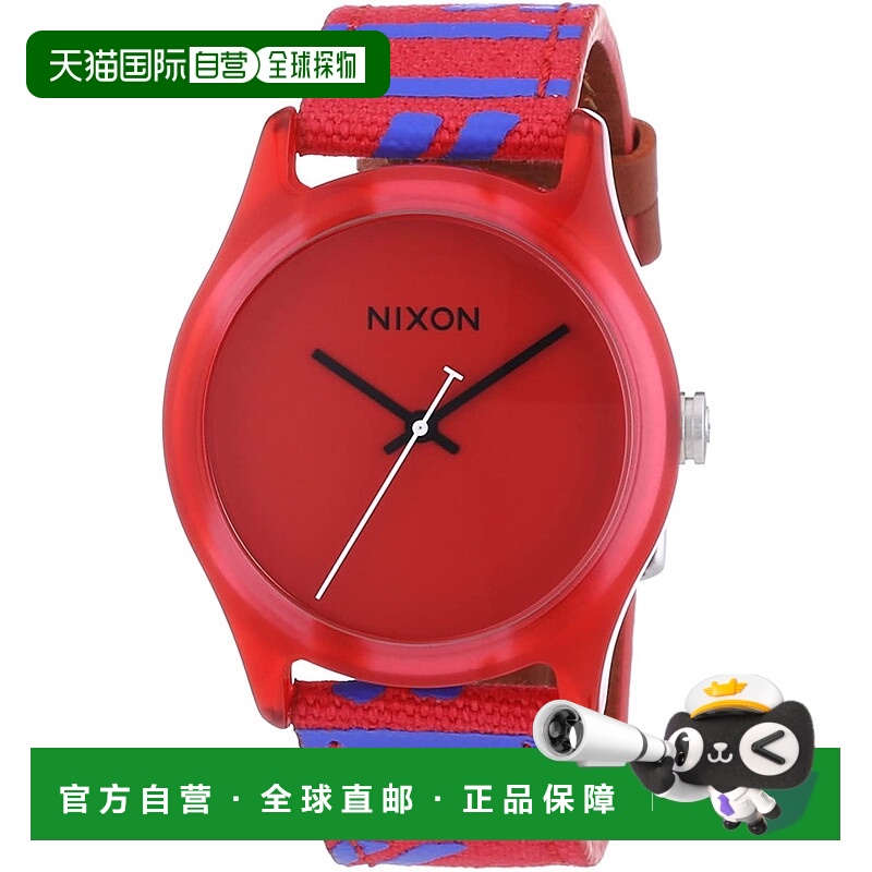 自营nixon尼克松女式Mod红色表盘手表-红色 美国奥莱直发