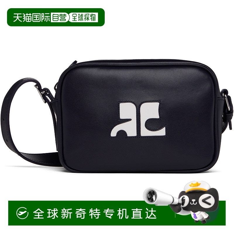 香港直邮潮奢 Courreges 男士 海军蓝 Reedition 系列相机包 PERG
