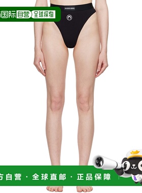 1h可退 香港直邮潮奢 Marine Serre 女士 黑色 Moon Logo Stretch