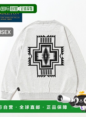 日本直邮Pendleton 男女款背部印花运动衫露营户外5475-1020