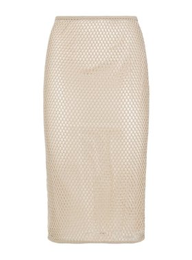 PRADA 女士半身裙 3114316NDSOOOF0065 SS2025 米白色