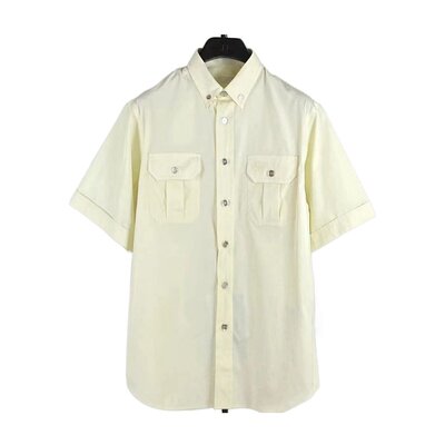 Prada 短袖翻领衬衫 UCS44710IV