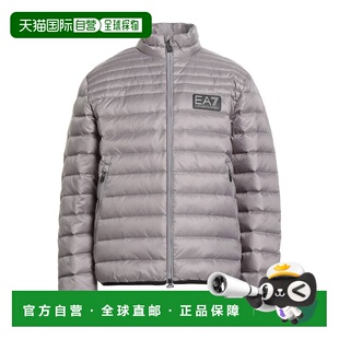 1h可退 香港直邮Ea7 男士 Shell 夹克 grey灰色 舒适时尚