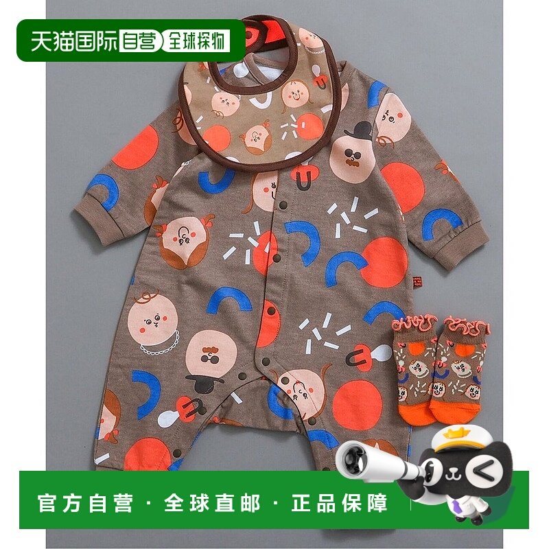 日本直邮BREEZE 全幅图案长款上衣 [BR8934DC045197] 上衣