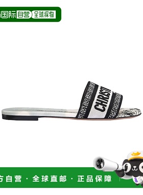 自营1h可退 欧洲直邮DIOR/迪奥24新款 女士白色黑色棉质铁塔图案