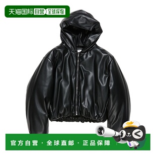 1h可退 香港直邮acne studios 女士 外套皮衣夹克皮夹克