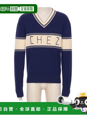 香港直邮VALENTINO 男士针织衫 VKC34KB02CMV CO 蓝色