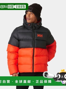 自营欧洲直邮Helly Hansen 男士橙色聚酯ACTIVE蓬松夹克海丽汉森