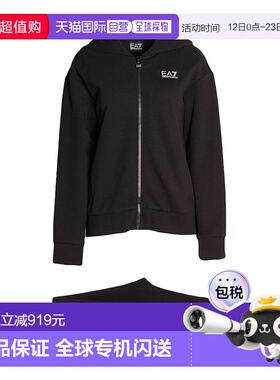 1h可退 香港直邮Ea7 女士 Outfit 运动运动装 black黑色 舒适时尚