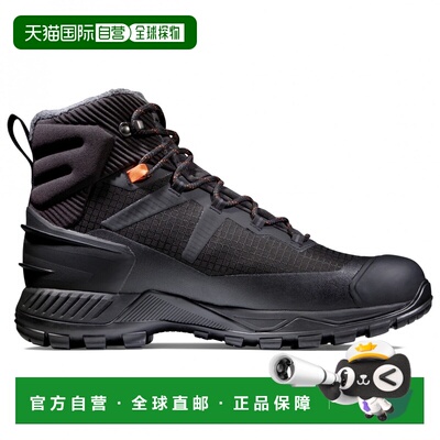 香港直邮Mammut 男士户外登山鞋 0210459BLACKBLACK CO黑色 徒步