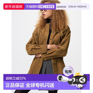 日本直邮Uniqlo 无 牛仔布长袖衬衫夹克 480318优衣库