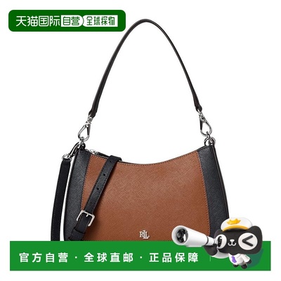 1h可退 香港直邮Lauren Ralph Lauren 女士 Danni 阴影皮革中号包