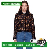 香港直邮潮奢 黑色 Burberry 1h可退 巴宝莉 女士 Floriston 夹克