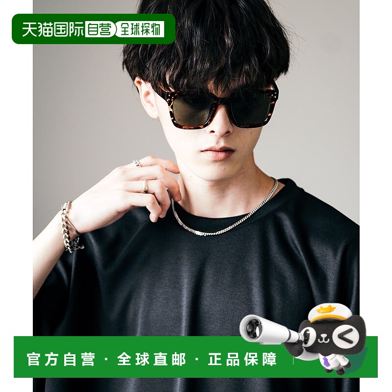 日本直邮Rocky Monroe 方形平光彩色UV镜片太阳镜 [RK6854DU00020