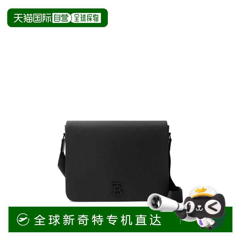 1h可退 香港直邮BURBERRY 男士斜挎包 8069748 AW2023 黑色 Alfre
