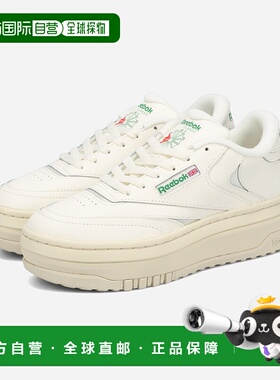 日本直邮Reebok CLUB C EXTRA 女士低帮运动鞋（粉笔白）(1000100
